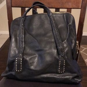Black Big Buddha hobo purse